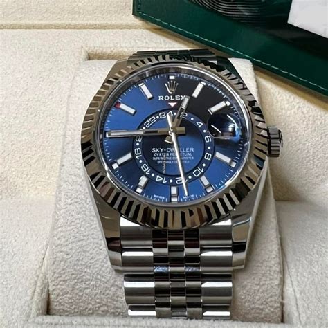 rolex sky dweller 2017 replica|Rolex Sky-Dweller blue 2022.